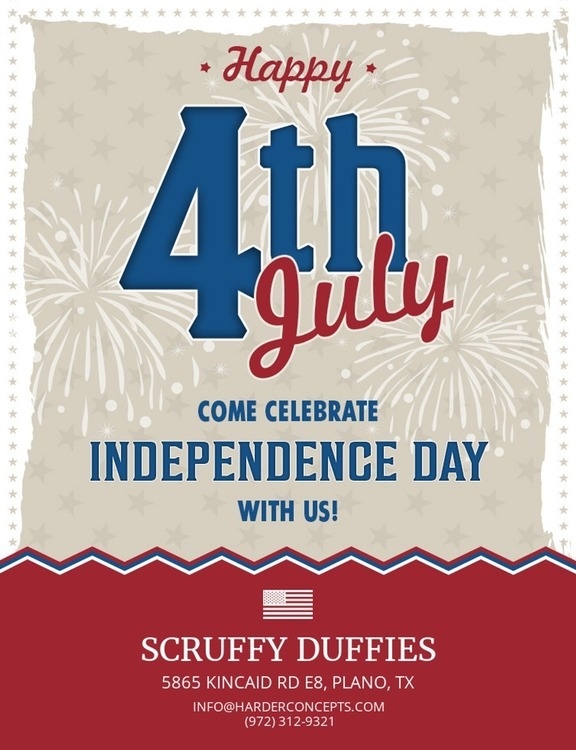 Independence Day at Scruffy Duffies 1